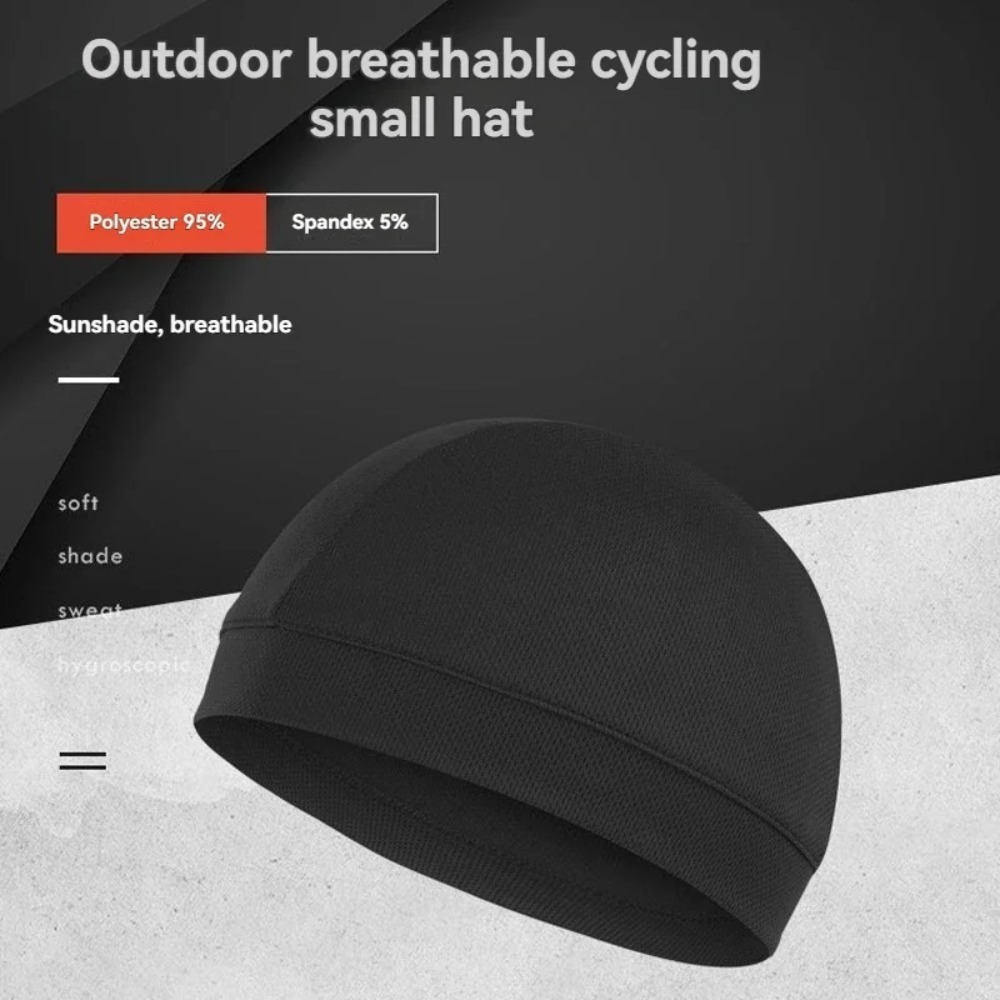 Skull Cap Helmet Liner - 夏用冷却スカルキャップ ヘルメットライナー UVカット 汗吸収 サイクリング ランニング