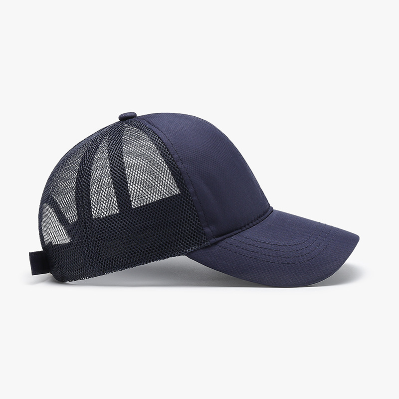 夏用ユニセックスキャップ カジュアル無地メッシュ野球帽 調節 - Dad Hat Cotton のレビューと価格