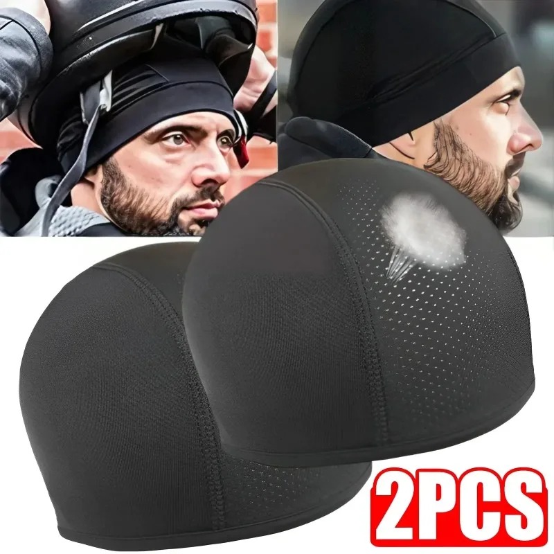 通気性のある速乾性ヘルメットライナーキャップソフトビーニース - Skull Cap Helmet Liner のレビューと価格