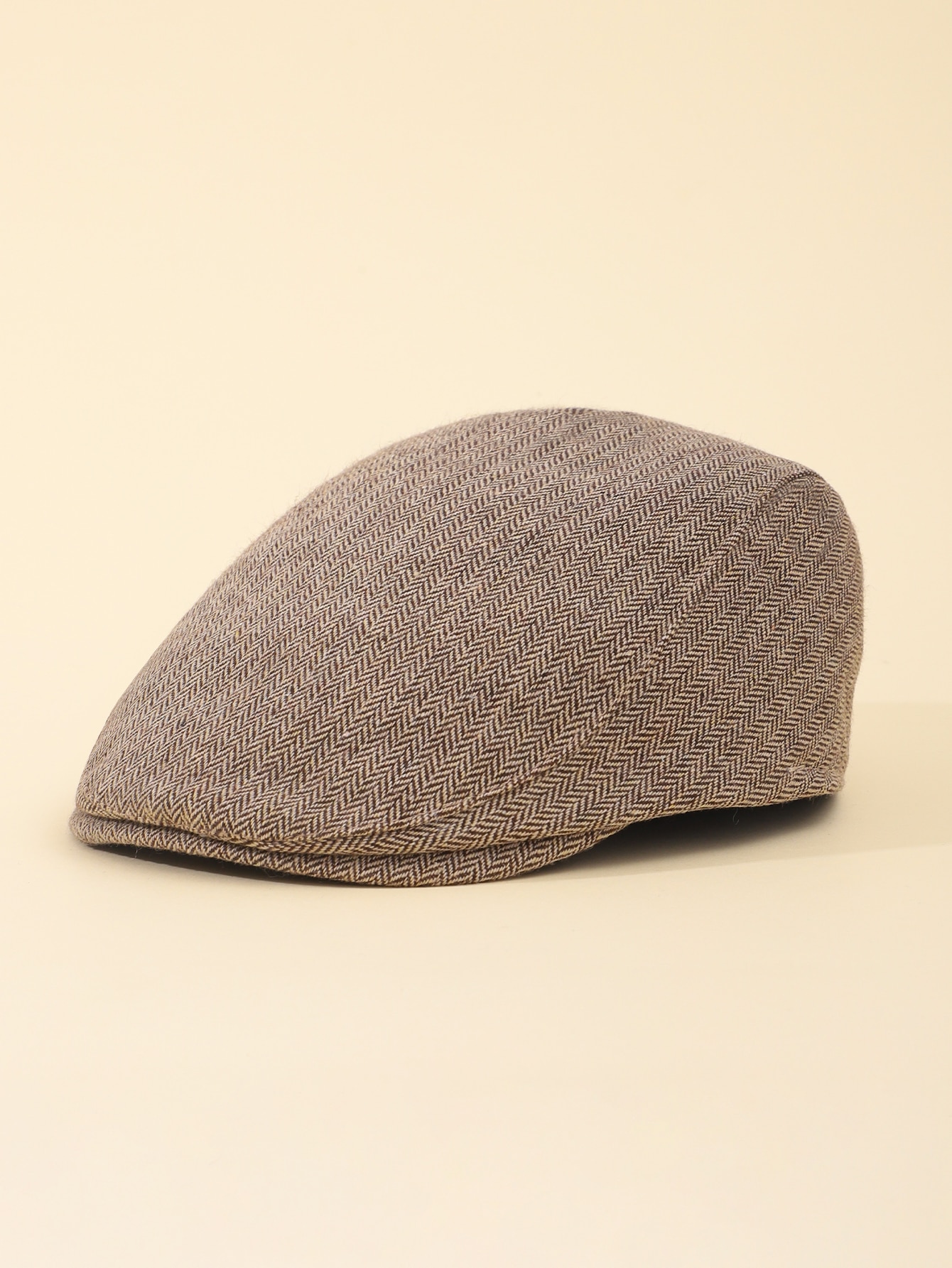 ベビーフラットキャップ ヘリンボーン柄 男の子 女の子 ニュ - Newsboy Cap Ivy のレビューと価格