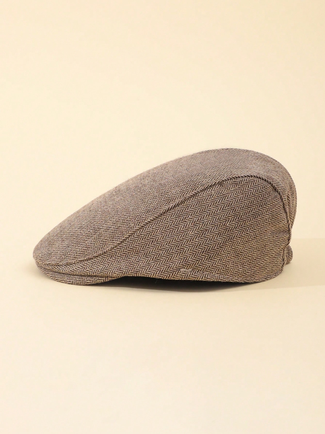 ベビーフラットキャップ ヘリンボーン柄 男の子 女の子 ニュ - Newsboy Cap Ivy のレビューと価格