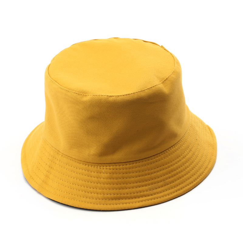 カスタムロゴ入り両面フィッシャーマンキャップ 春夏 アウトド - Bucket Hat Cotton のレビューと価格
