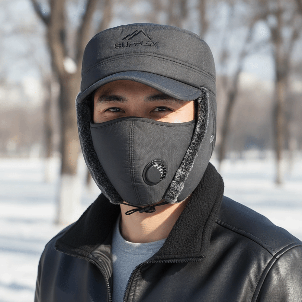 厚手の冬用トラッパーハット、取り外し可能なフリース裏地付き、 - Trapper Hat Ear Flap のレビューと価格